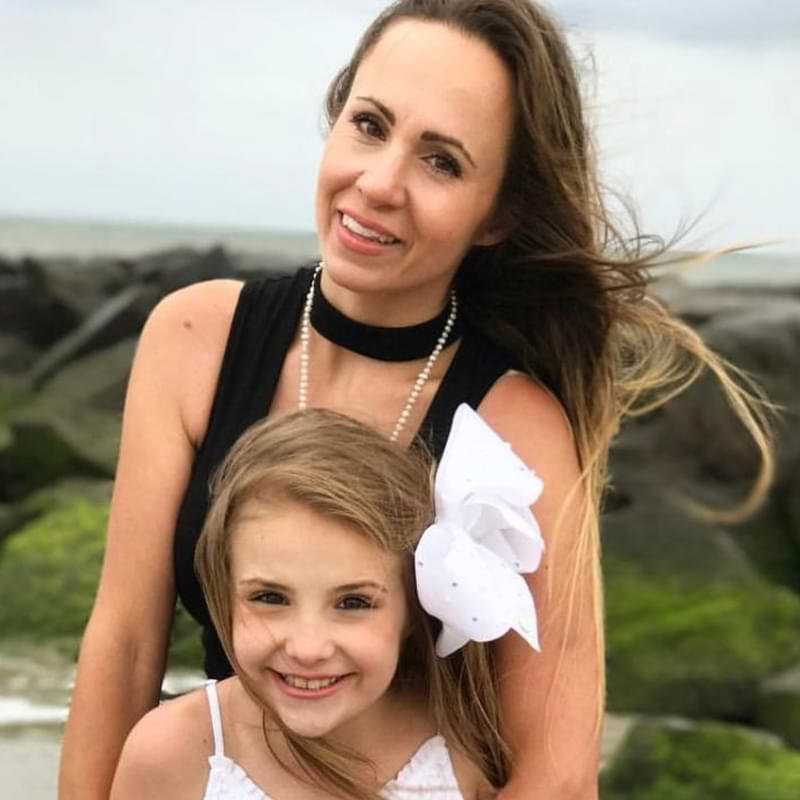 tiffany rockelle with daughter piper