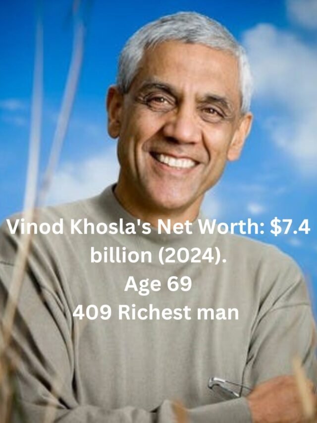 Vinod khosla Net worth